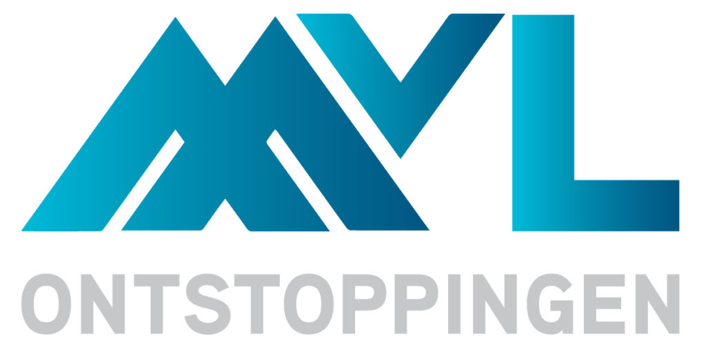 MVL Ontsnappingen, logo, blauw, loodgieters werkzaamheden, transparant